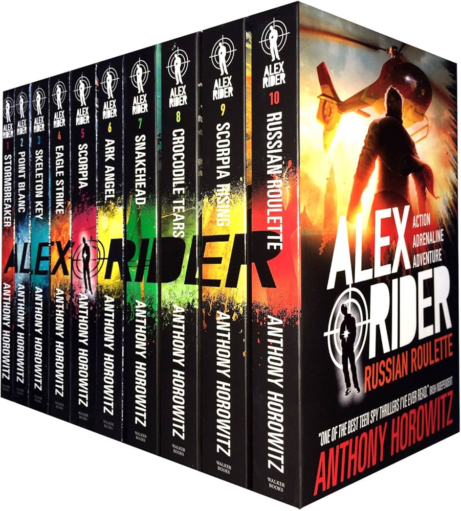 Amazon.com: Alex Rider Collection Anthony Horowitz 10 Books Set