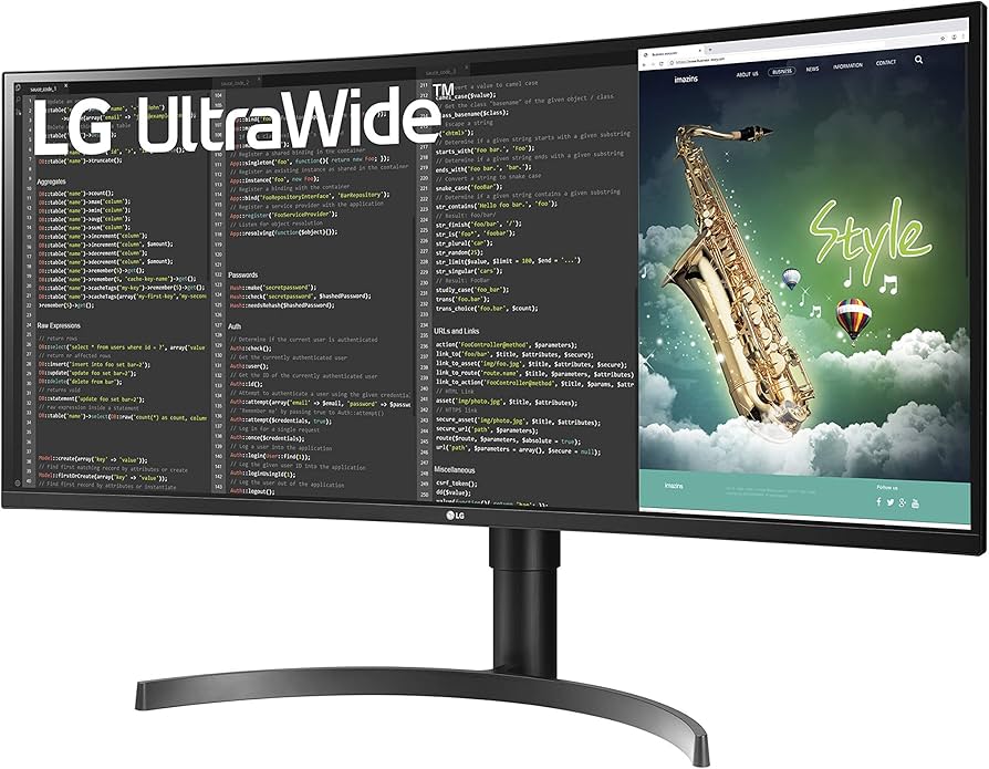Amazon.com: LG 35WN75C-B UltraWide Monitor 35” QHD (3440 x 1440