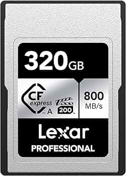Amazon.com: Lexar 320GB Professional CFexpress Type A SILVER