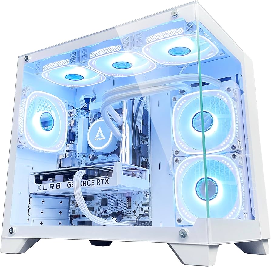 Amazon.co.jp: NEWLEAGUE ゲーミングデスクトップパソコン 水冷