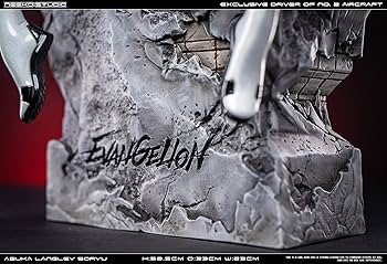 Amazon.co.jp: 惣流・アスカ・ラングレー フィギュア 1/4スケール 塗装