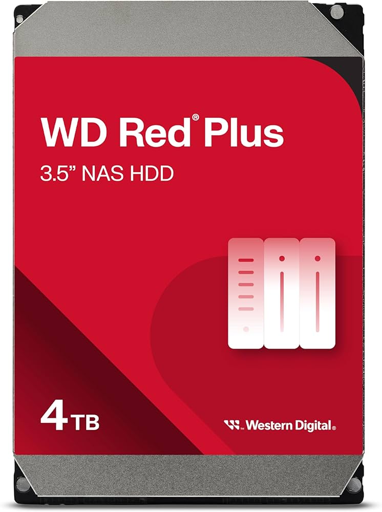 Amazon | WD40EFZX [WD Red Plus（4TB 3.5インチ SATA 6G 5400rpm