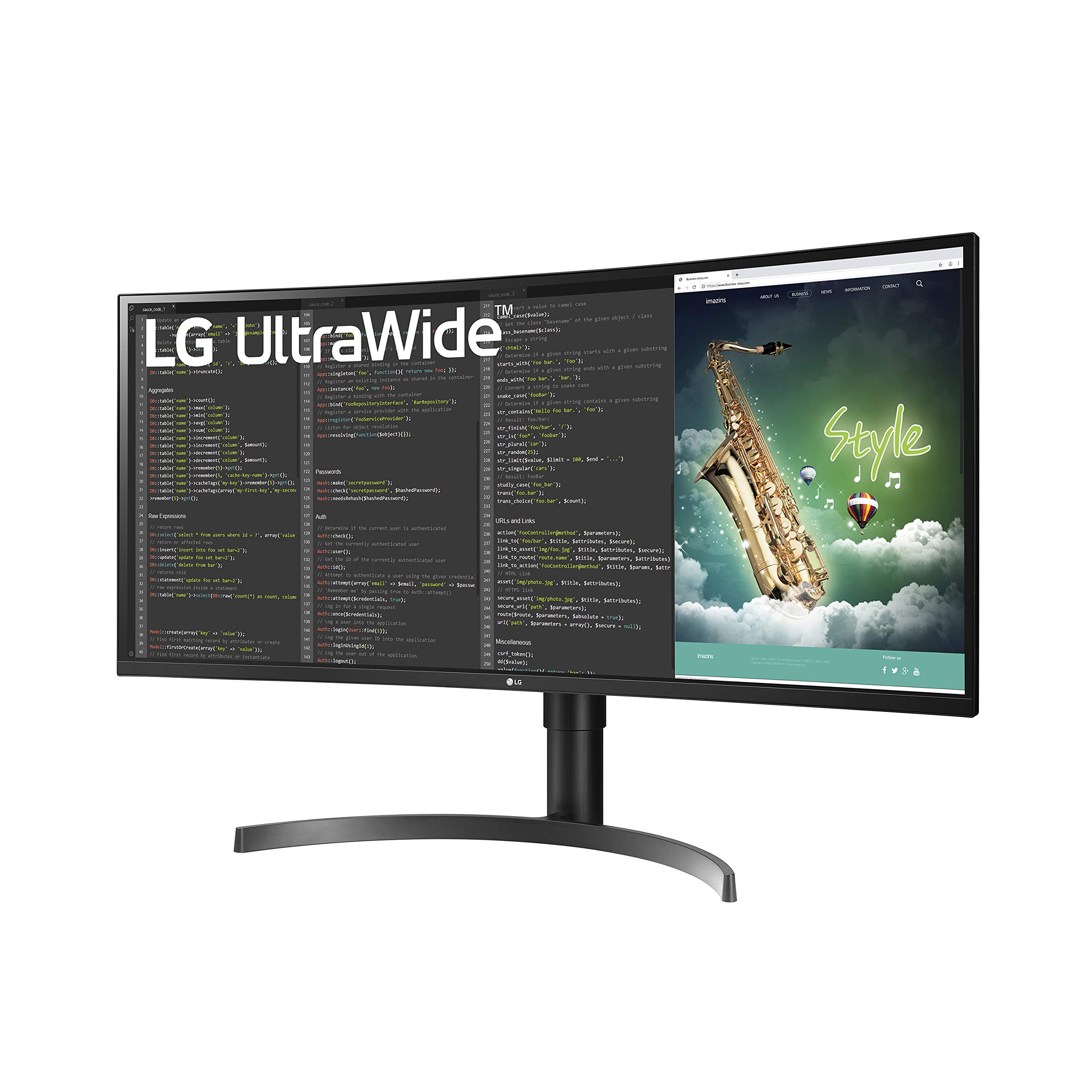 Amazon.com: LG 35WN75C-B UltraWide Monitor 35” QHD (3440 x 1440