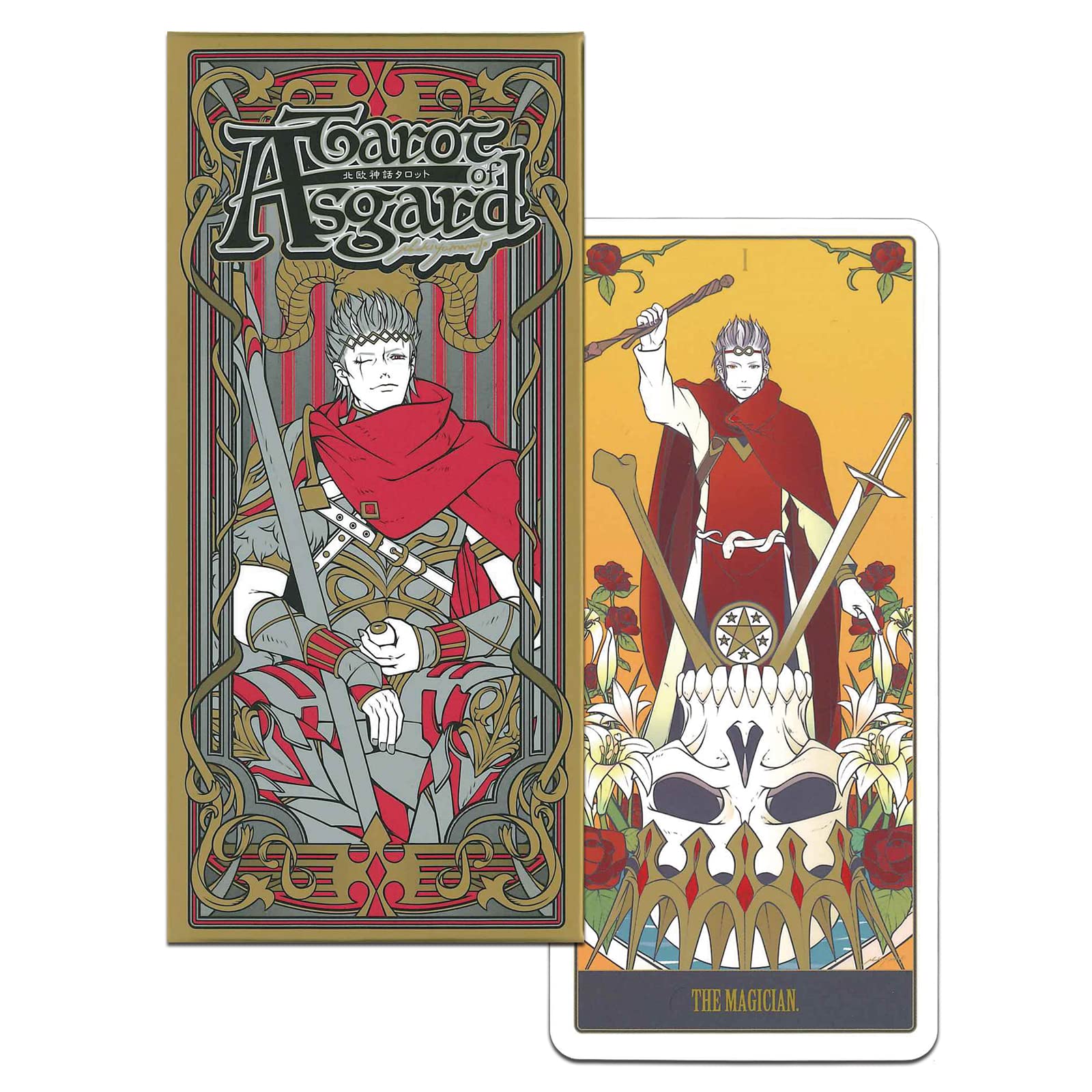 Amazon.co.jp: タロットカード 占い Tarot of Asgard 北欧神話タロット