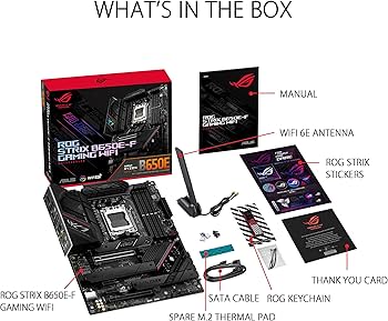 Asus Rog Strix B650E-F Gaming WIFI AMD B650 AM5 6400 DDR5 ATX