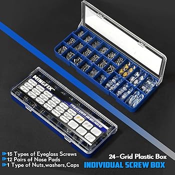 Amazon.com: Eyeglass Sunglass Repair Kit,MINGFIX Magnetic Eye