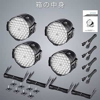 Amazon.co.jp: BETOPPER ディスコライト LPC007 54x3W RGB LED 舞台