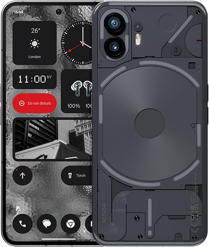 Nothing Phone (2) 5G (Grey, 12GB RAM, 512GB Storage) | 6.7
