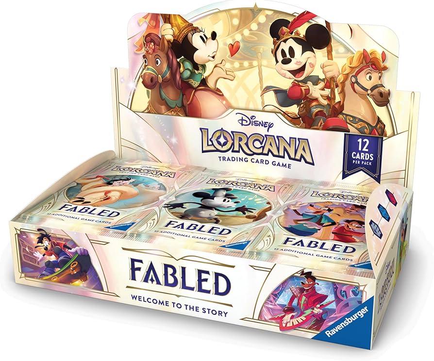 Amazon.com: Ravensburger Disney Lorcana TCG: Fabled Booster Pack