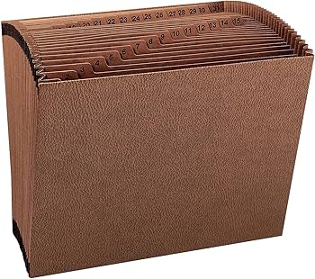 Amazon.com : Smead TUFF Expanding File, Daily (1-31), 31 Pockets