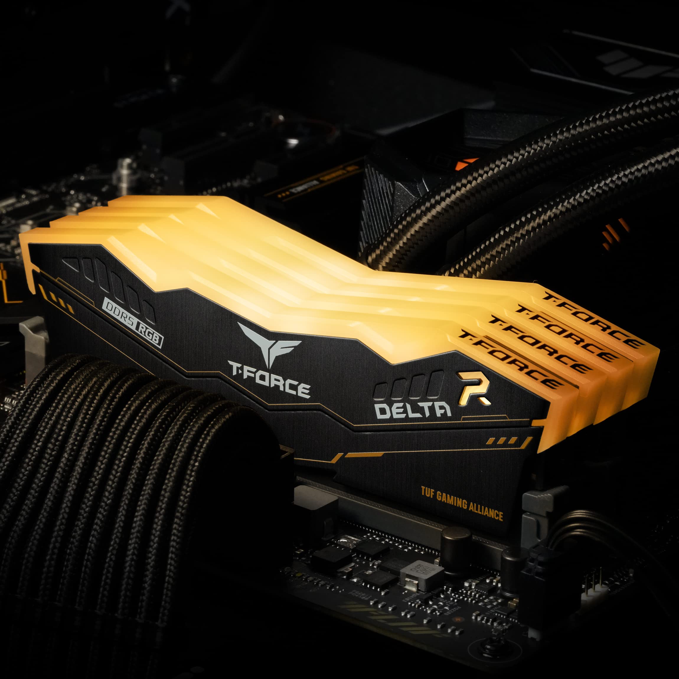 Amazon.co.jp: TEAMGROUP T-Force Delta TUF Gaming Alliance RGB DDR5