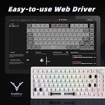 Amazon | DrunkDeer A75 ラピッドトリガー キーボード メカニカル TKL