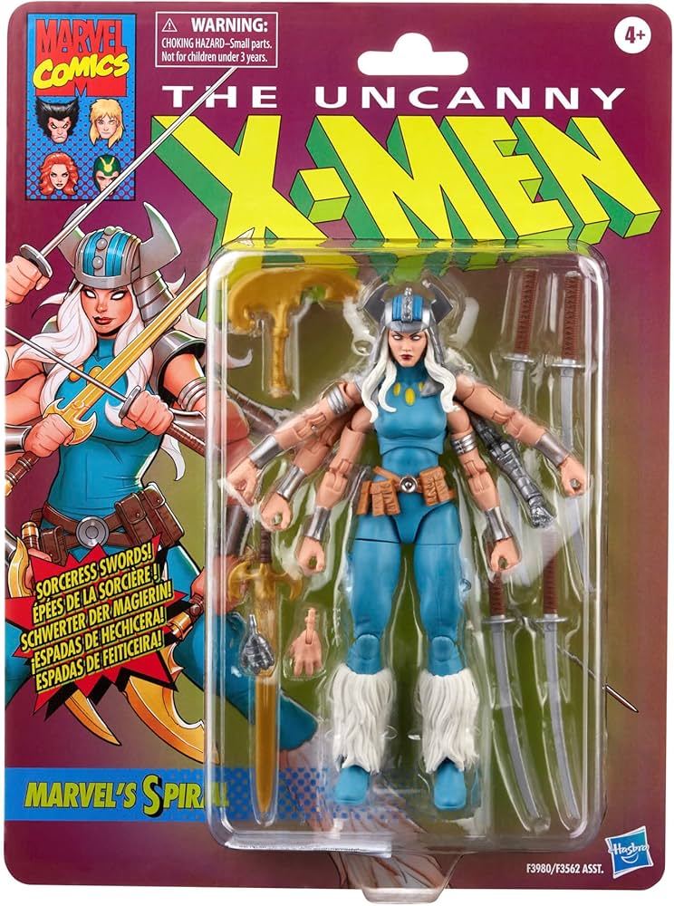 Amazon.com: Marvel Legends Series X-Men Classic Spiral 6-inch