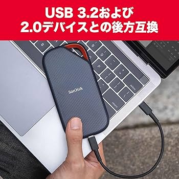 Amazon | 【Amazon.co.jp限定】SanDisk SSD 外付け 4TB USB4 読出最大