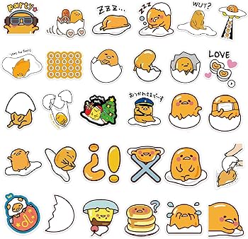 Amazon.co.jp: Forぐでたま ステッカー セット60枚セット可愛いforぐで