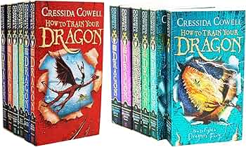 How To Train Your Dragon 12 Books Collection Set By Cressida