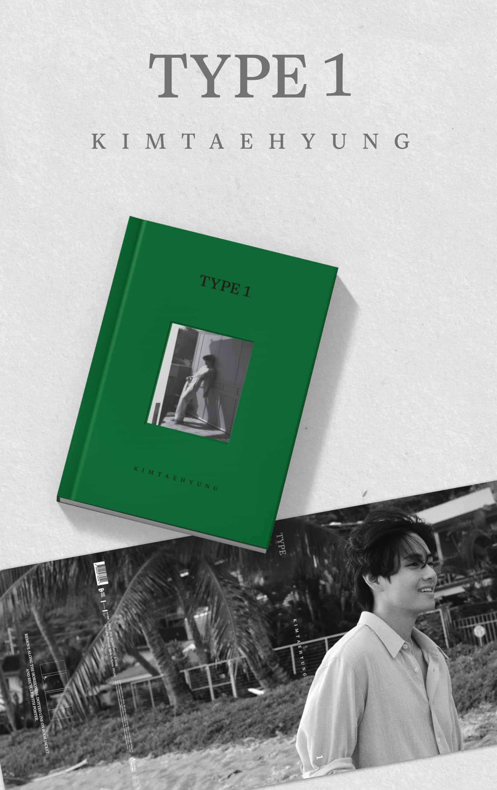 Amazon.com: Generic BTSV Kim Taehyung TYPE 1 Photobook with