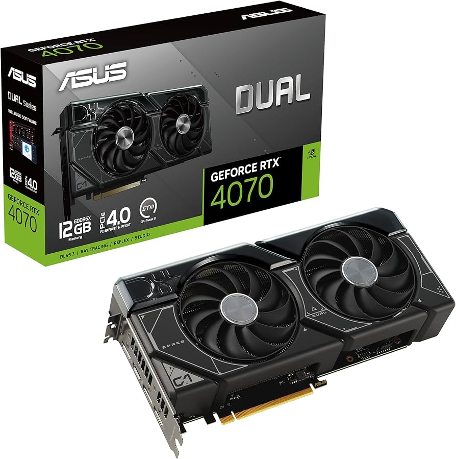 Amazon.com: ASUS Dual GeForce® RTX 4070 12GB GDDR6X, IP5X, Auto