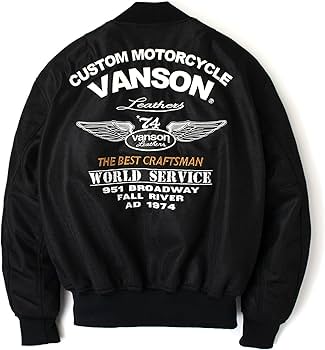 Amazon.co.jp: [バンソン] アウター メッシュMA-1ジャケット メンズ