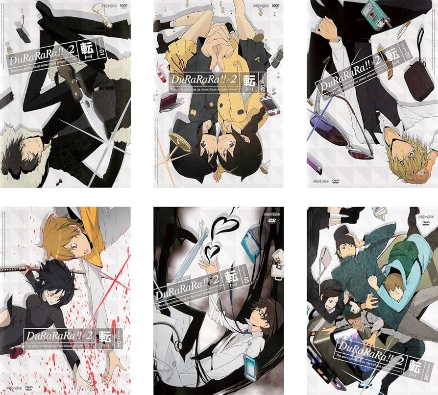 Amazon.co.jp: デュラララ!!×2 転 [レンタル落ち] 全6巻セット