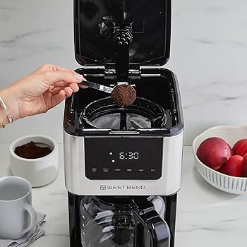 Amazon.com: West Bend Drip Coffee Maker Brews Hot or Iced