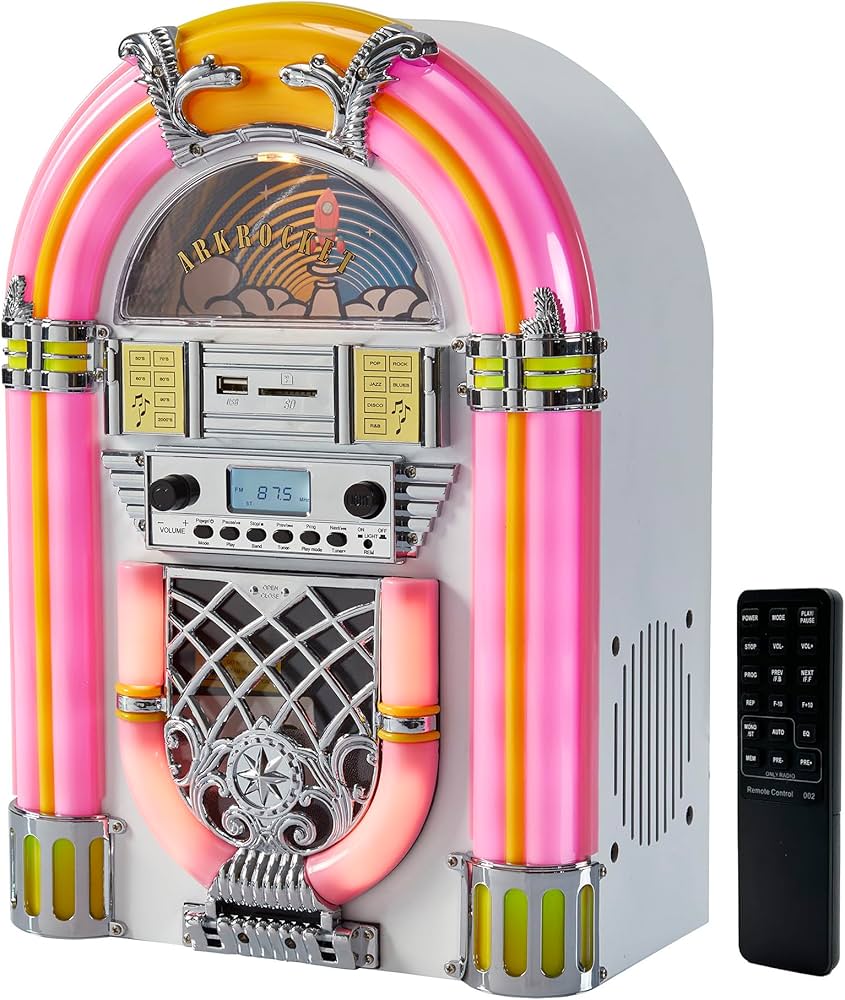 Amazon.co.jp: Arkrocket Athena ミニジュークボックス/テーブルトップ