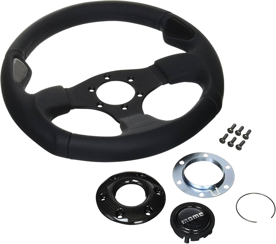 Amazon | MOMO(モモ) ステアリング ジェット 32パイ BK J-1