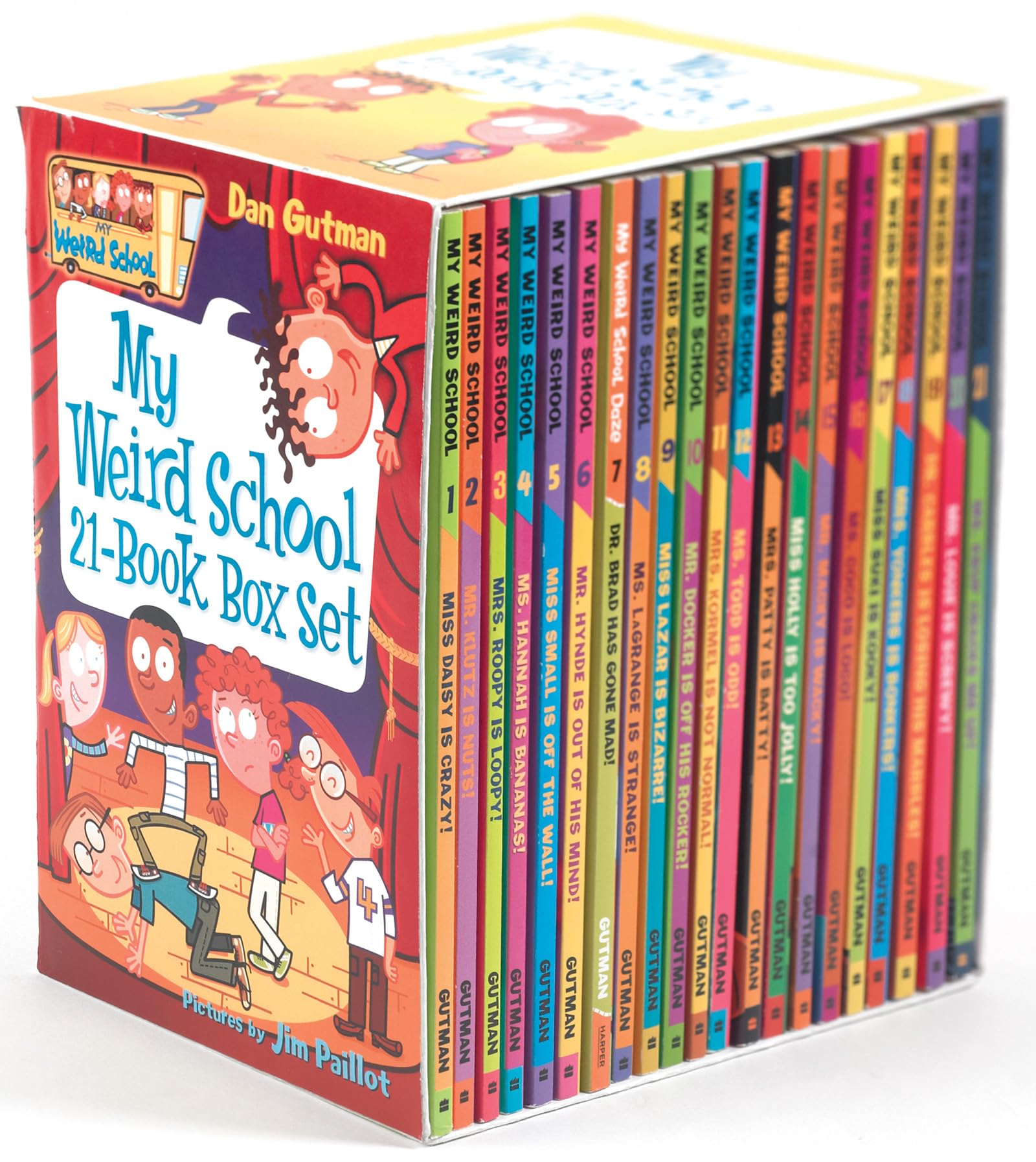 My Weird School 21-Book Box Set : Gutman, Dan, Paillot, Jim