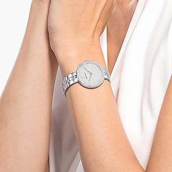Amazon.com: Swarovski Cosmopolitan Watch, Metal Bracelet