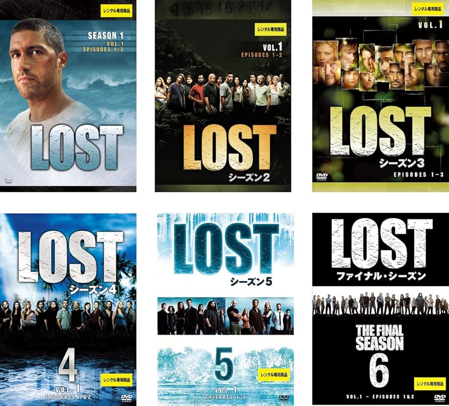 海外ドラマ ロスト1234 LOST Complete Seasons 1 2 3 4 ABC TV Series