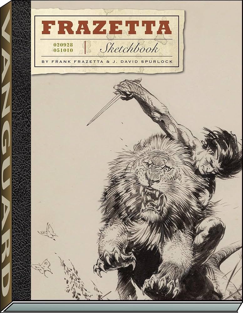 Amazon.com: Frazetta Sketchbook (vol I) (Vanguard Frazetta
