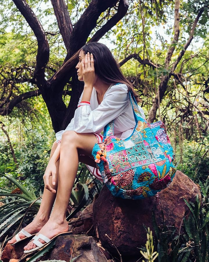 TribeAzure Large Fashion Pink Canvas Shoulder Bag Handbag Unique