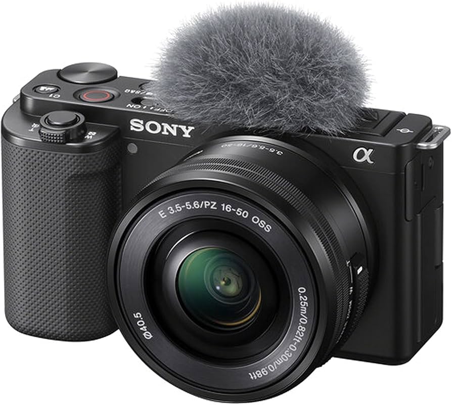 Amazon.com : Sony ZV-E10 Mirrorless Camera with 16-50mm Lens +