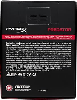 HyperX Predator Black 32GB kit 3200MHz DDR4 CL16 DIMM XMP Desktop