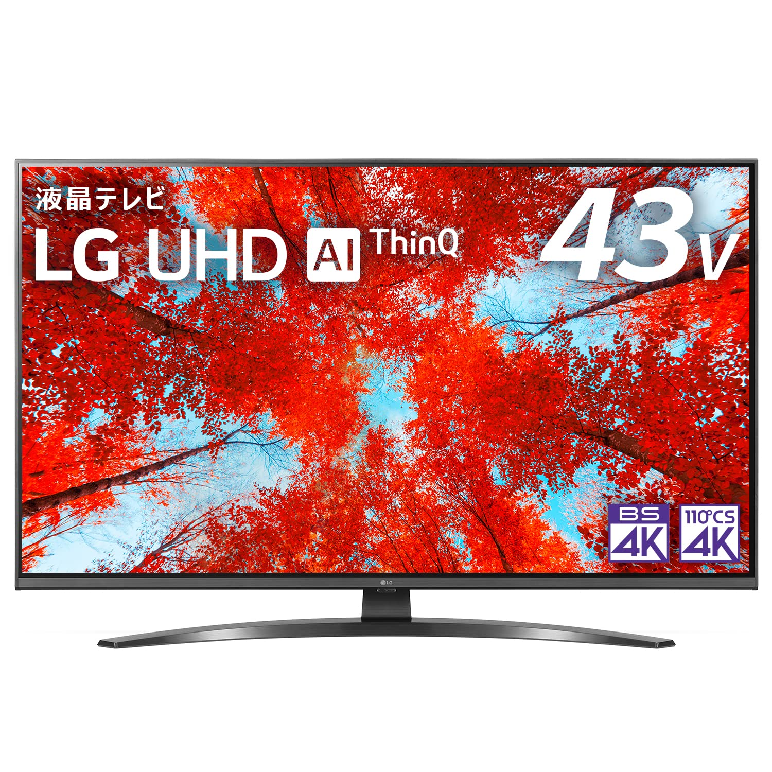 Amazon | LG 43型 4Kチューナー内蔵 液晶 テレビ 43UQ9100PJD IPS
