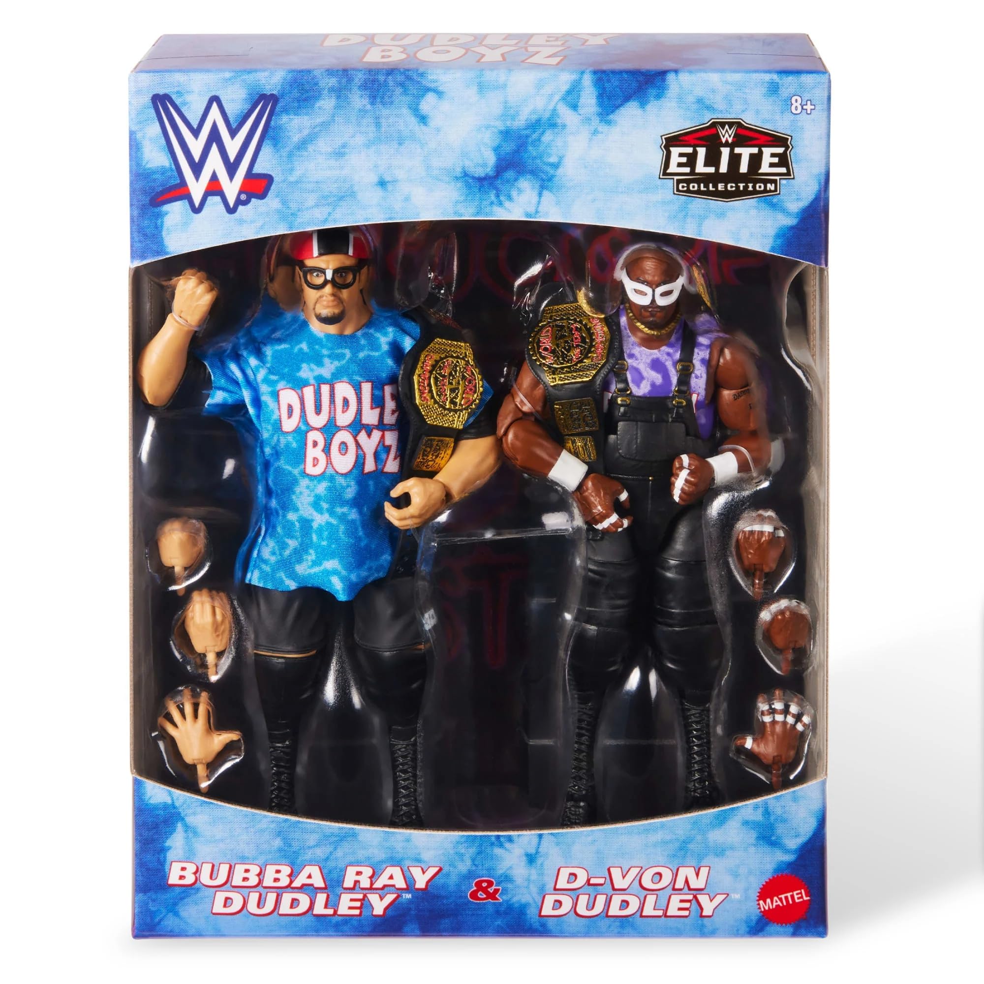 Amazon.com: WWE Elite Collection Dudley Boyz Bubba RAY Dudley & D