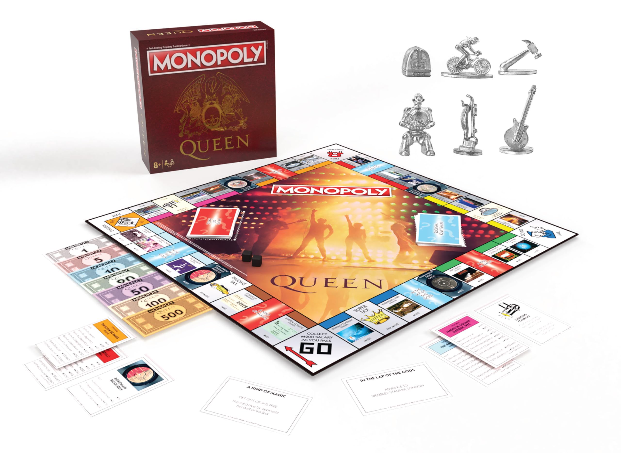 Amazon.com: Monopoly Queen | Collectible Monopoly Game Featuring