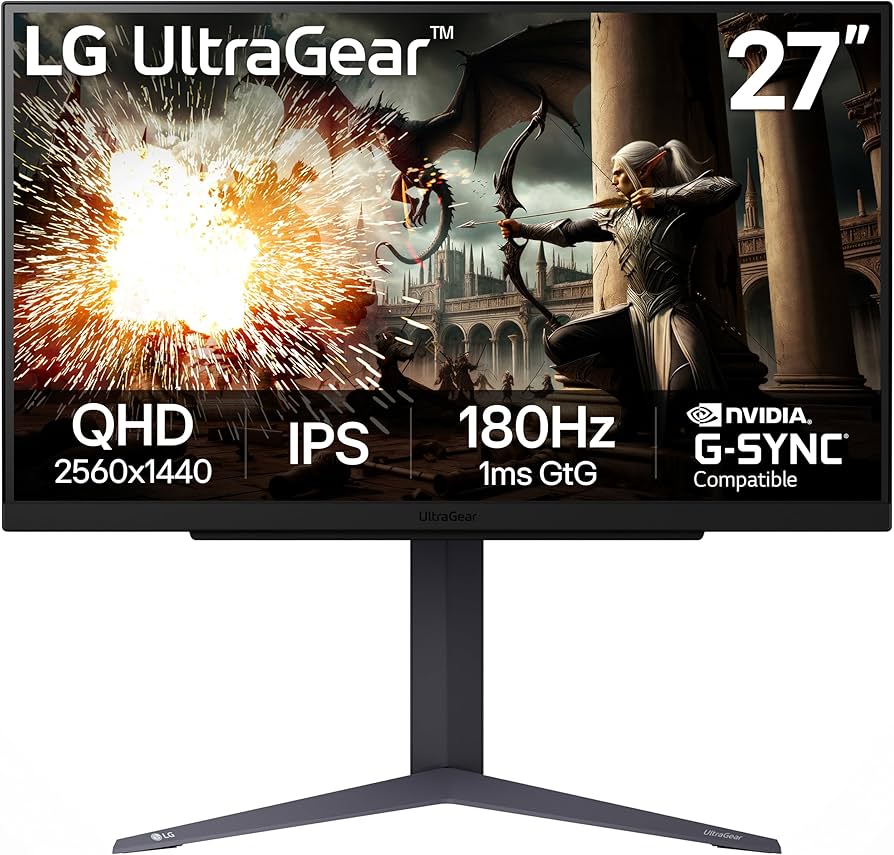 Amazon.com: LG 27GS75Q-B 27-inch Ultragear QHD (2560x1440) Gaming