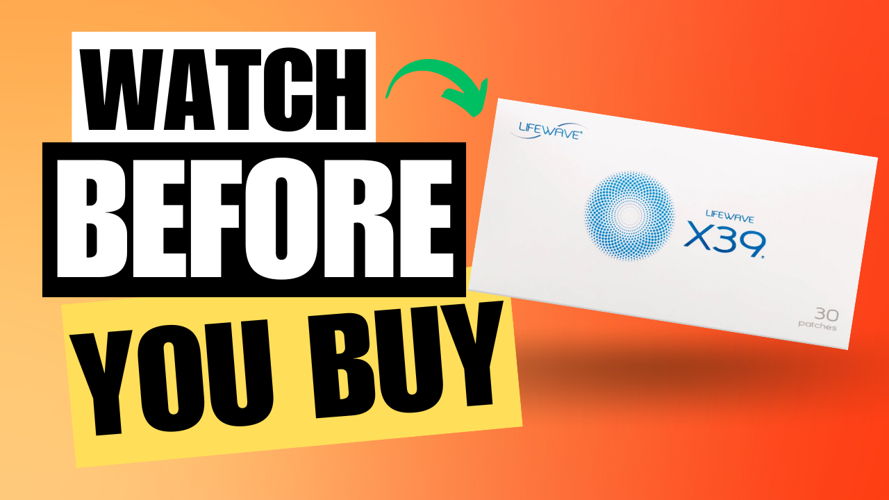 Watch My Honest Review - LIFEWAVE X-39 Patches | Light Therapy on