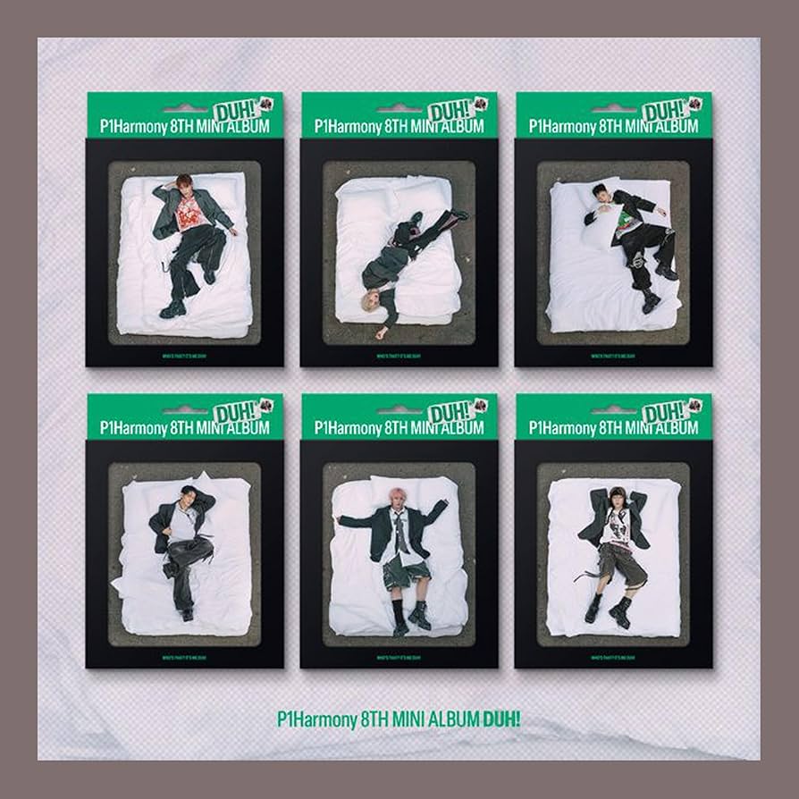 Amazon.com: P1Harmony DUH! 8th Mini Album (Compact H Ver