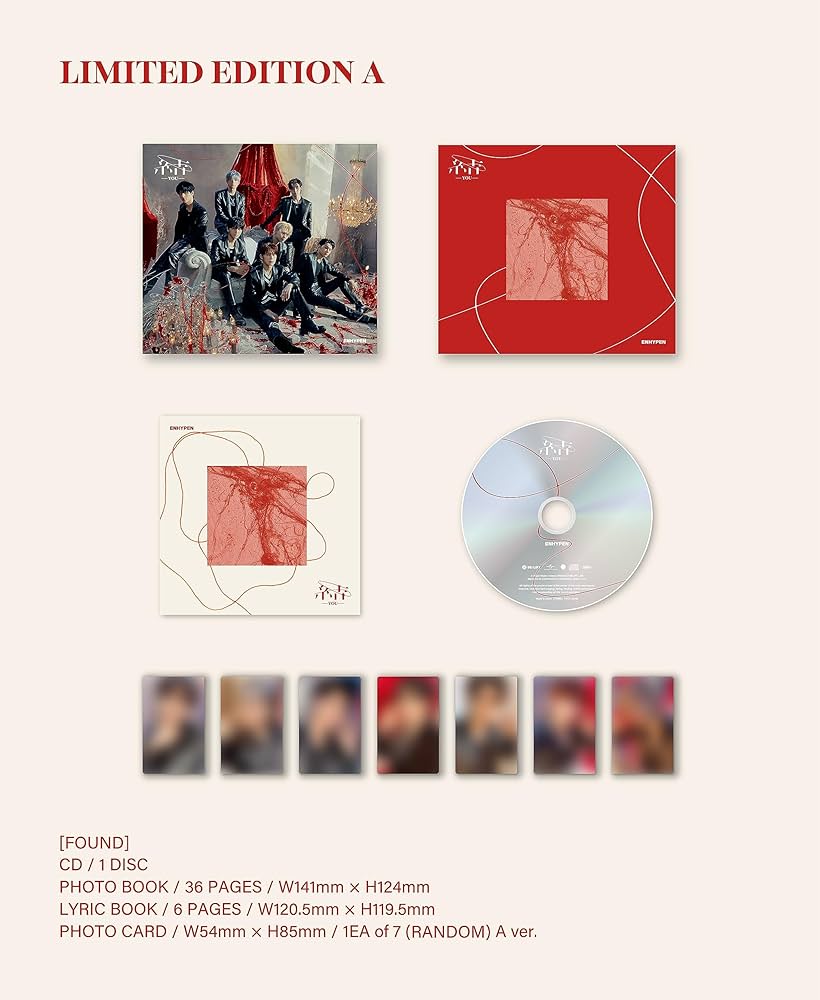 ENHYPEN - YOU (Limited Edition A) - Amazon.com Music