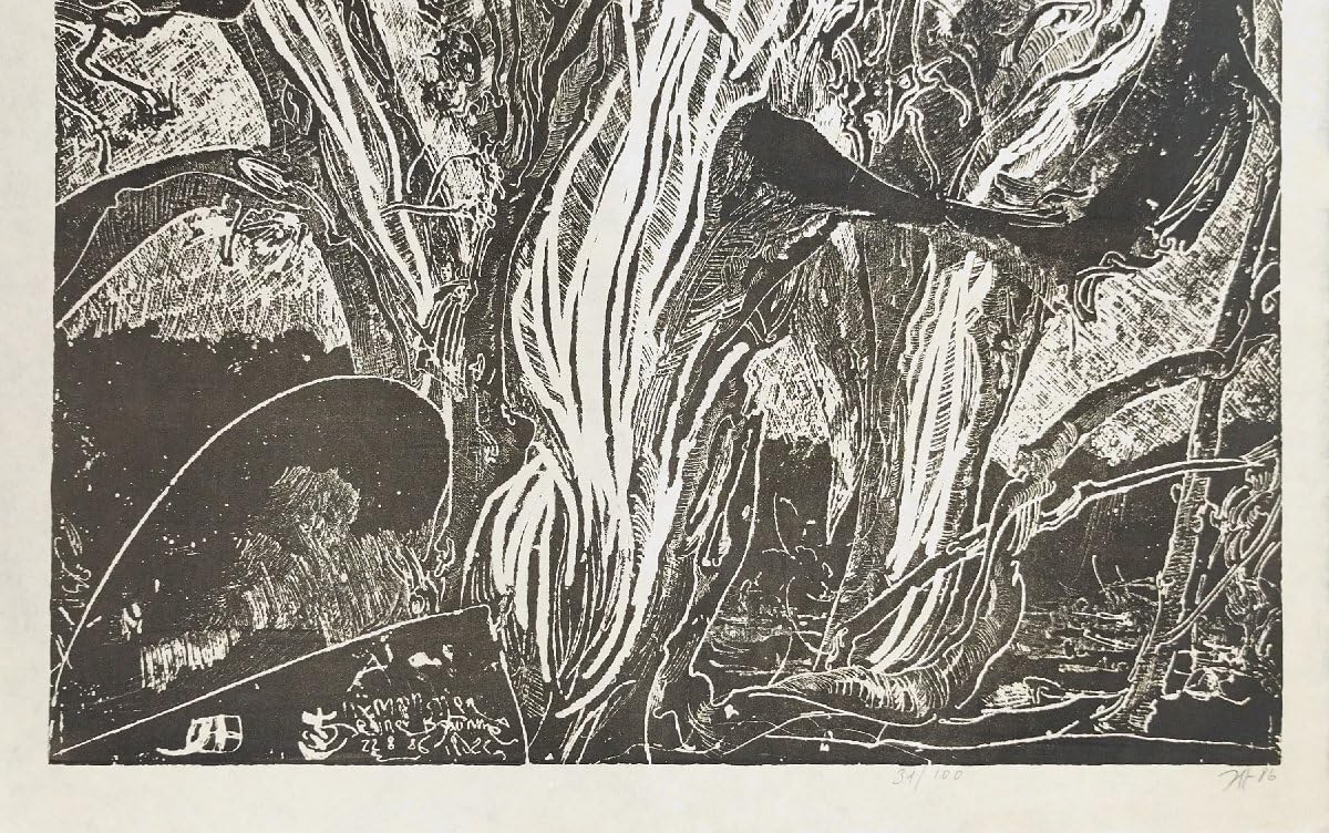 Amazon.co.jp: 真作保証『ホルストヤンセン 銅版画作品 Annettchen