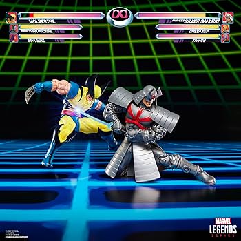 Amazon.com: Marvel Legends Series Gamerverse Wolverine vs Marvel's