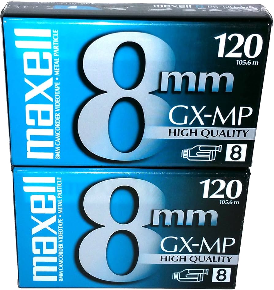 Amazon.com : Maxell P6-120 GX-MP High Quality Camcorder Tapes, 2