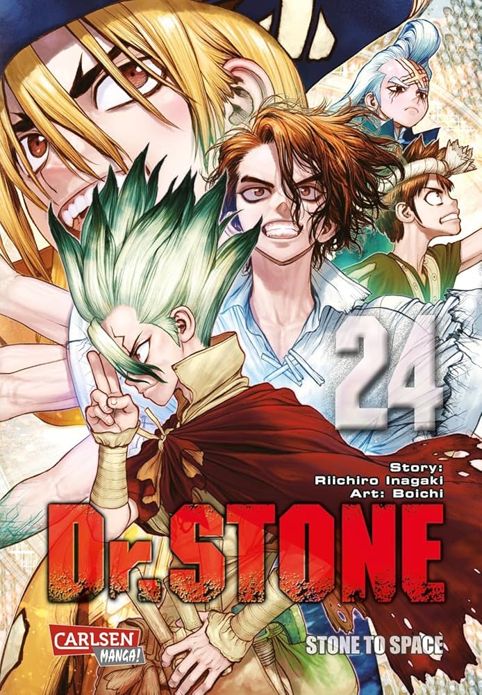 Amazon | Dr. Stone 24: Verrueckte Abenteuer, Action und