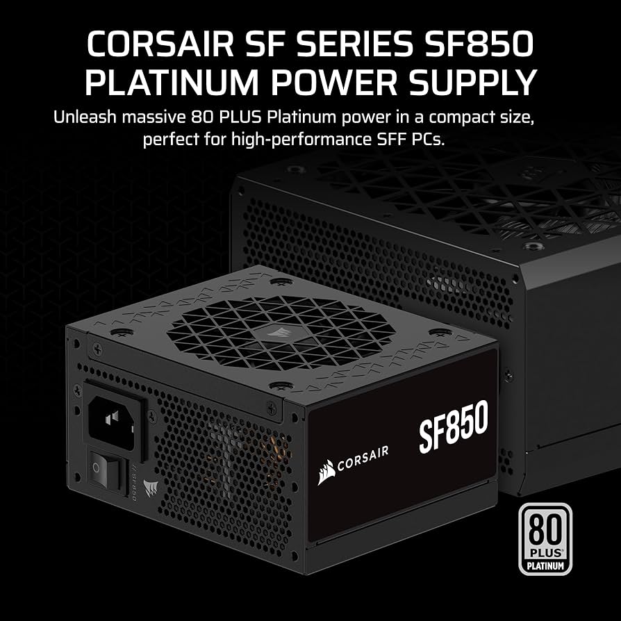 Amazon.com: CORSAIR SF850 (2024) Fully Modular SFX Low Noise 80