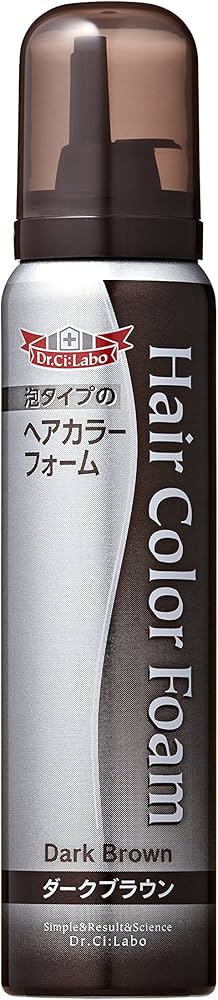 Amazon | 【公式】ヘアカラーフォーム ダークブラウン ［泡状 ムース