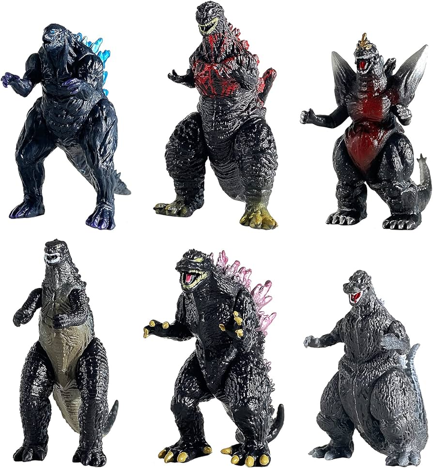 Amazon.co.jp: ゴジラ フィギュア プラモデル GODZILLA 塗装済み可動