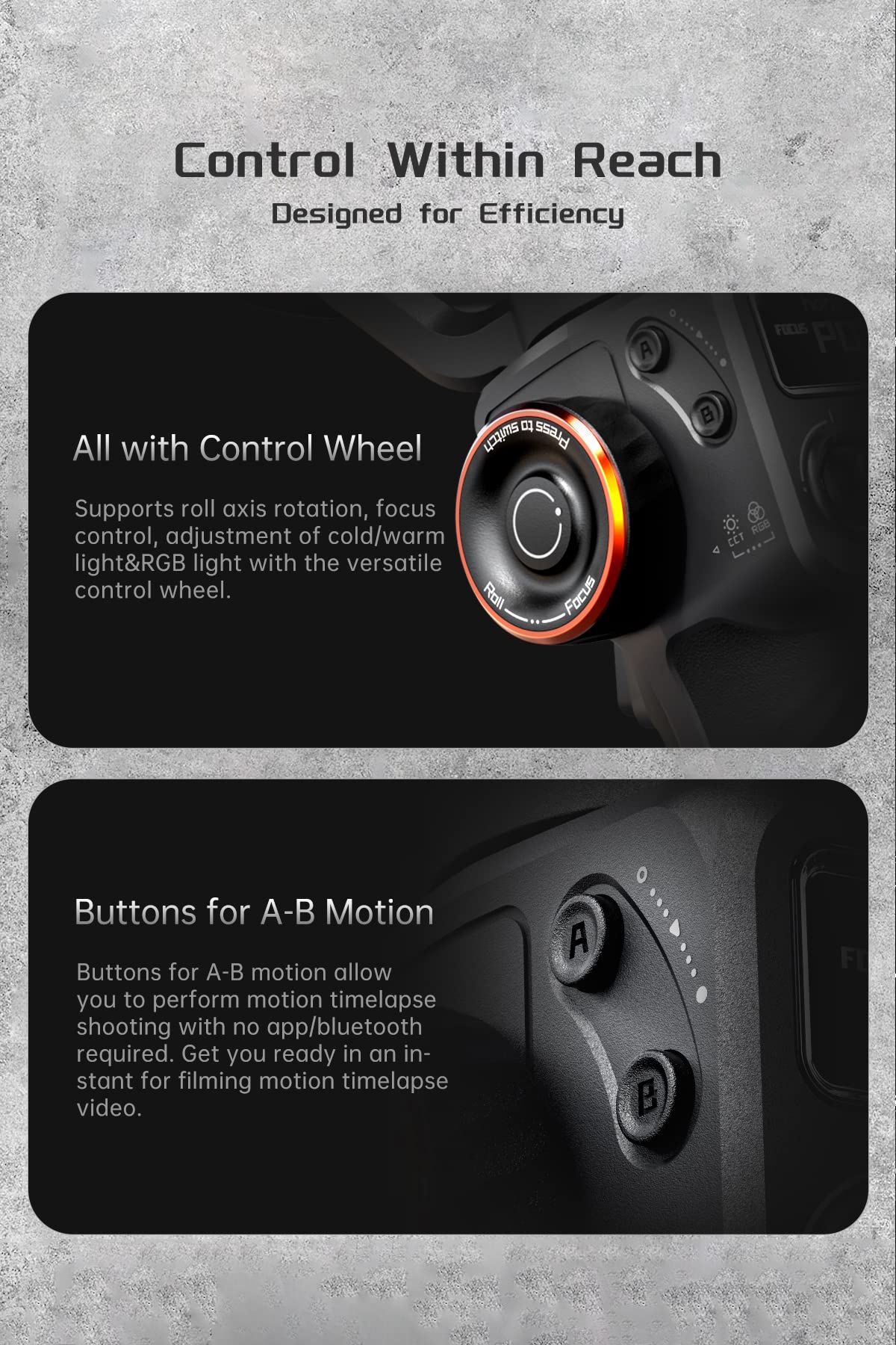 Amazon.com: Hohem iSteady M6 Gimbal Stabilizer for Smartphone, 3