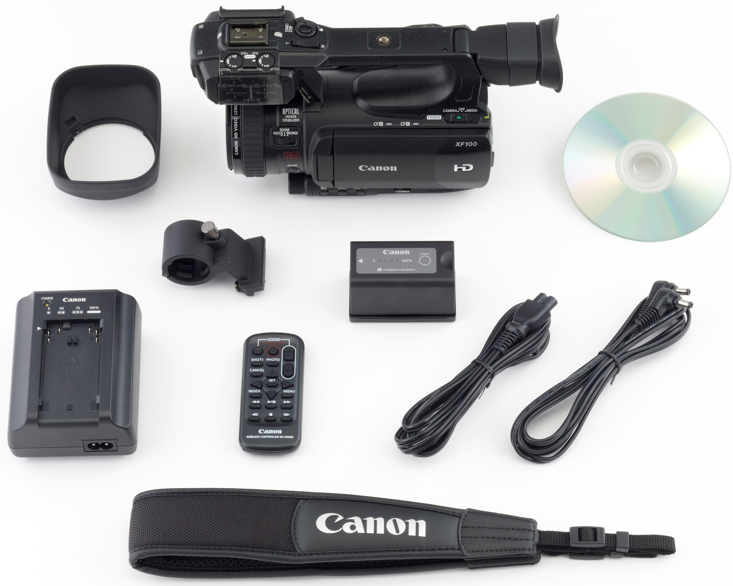 Amazon | Canon 業務用デジタルビデオカメラ XF100 4887B001 | ビデオ